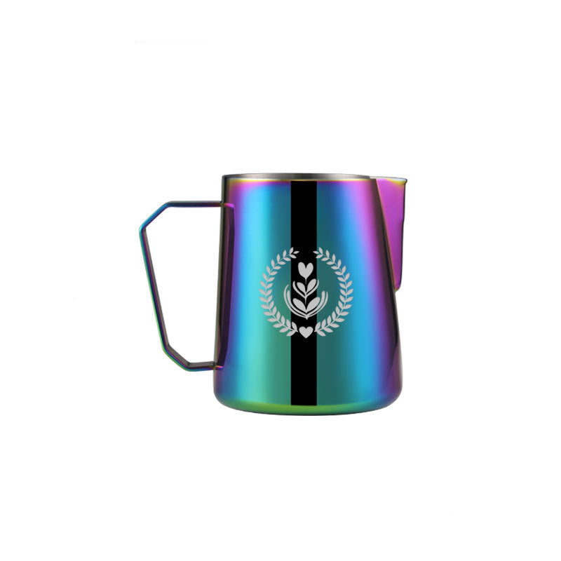 BowLift | Stainless Steel Latte Art Milk Jug – Coffee Frothing Pitcher