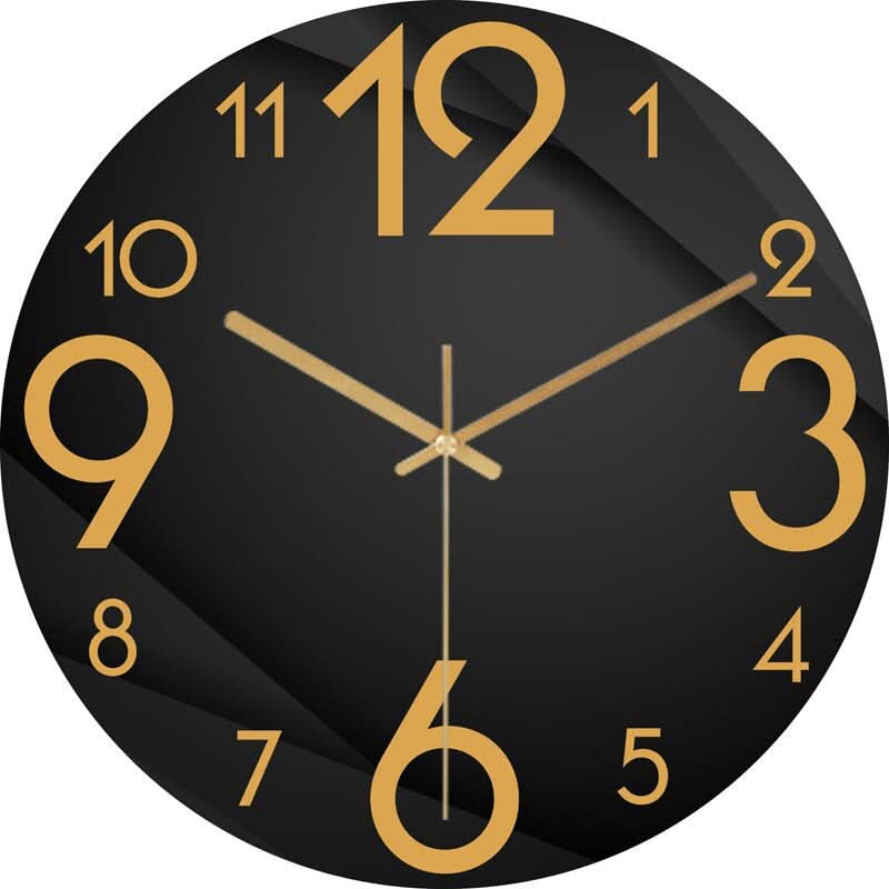 BowLift | Modern Wooden Wall Clock with Silent Mechanism