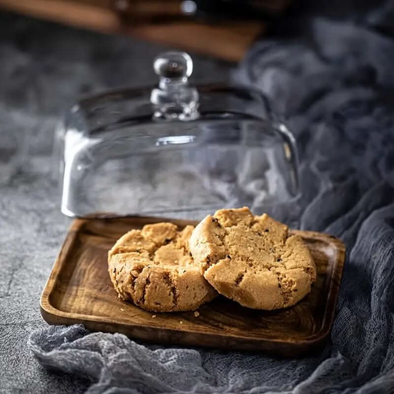 Skanto | Three Butter Dishes with Glass Lids – Elegant Serveware