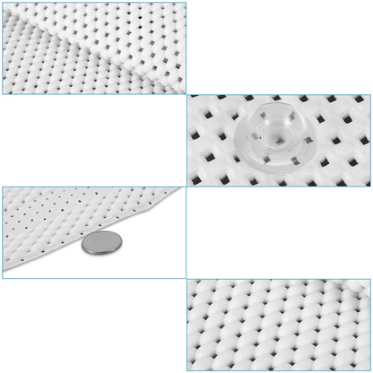 HydroComfort Non-Slip Bathtub Mat with Pillow Bowlift