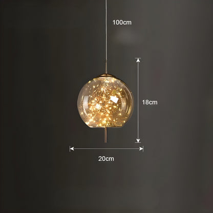 CrystalBeam Light - Modern LED Pendant Light Stars | Kalsten
