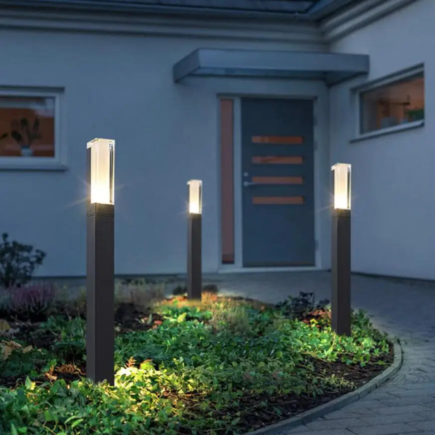Modern garden lamp made of aluminum - Weatherproof LED outdoor lighting | Bowlift