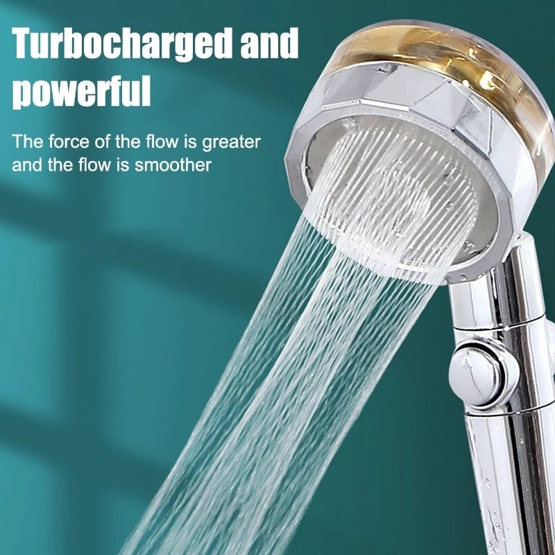 Skanto | Ober® Water-Saving Flow 360° Swivel High-Pressure Shower, with Luxury Packaging