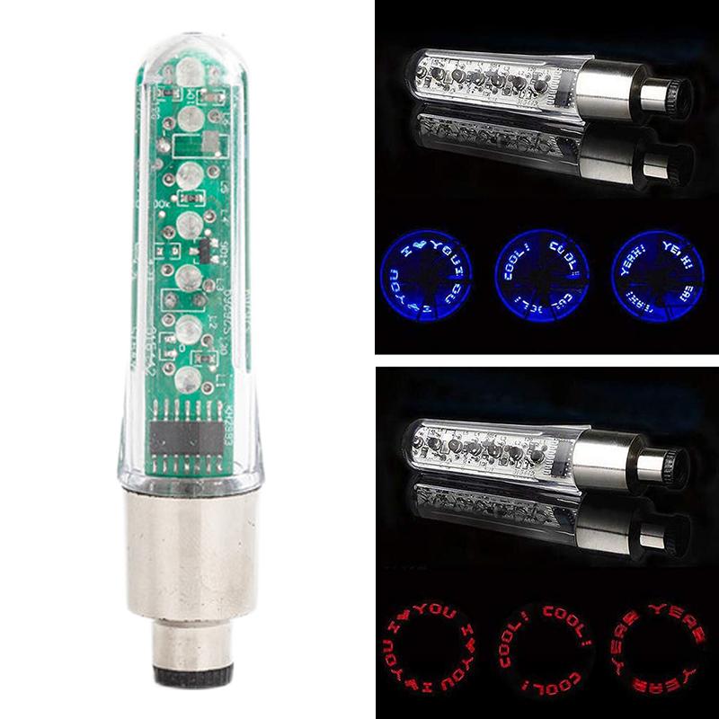Skanto | LED Bike Tire Light with Text Display – Waterproof for Increased Safety