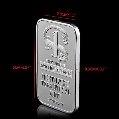 Skanto | Fine Silver-Plated Bar Coin Collection