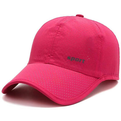 Breathable sun hat with brim
