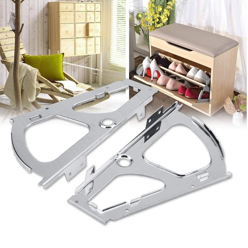 Hinges for shoe cabinet, folding frame