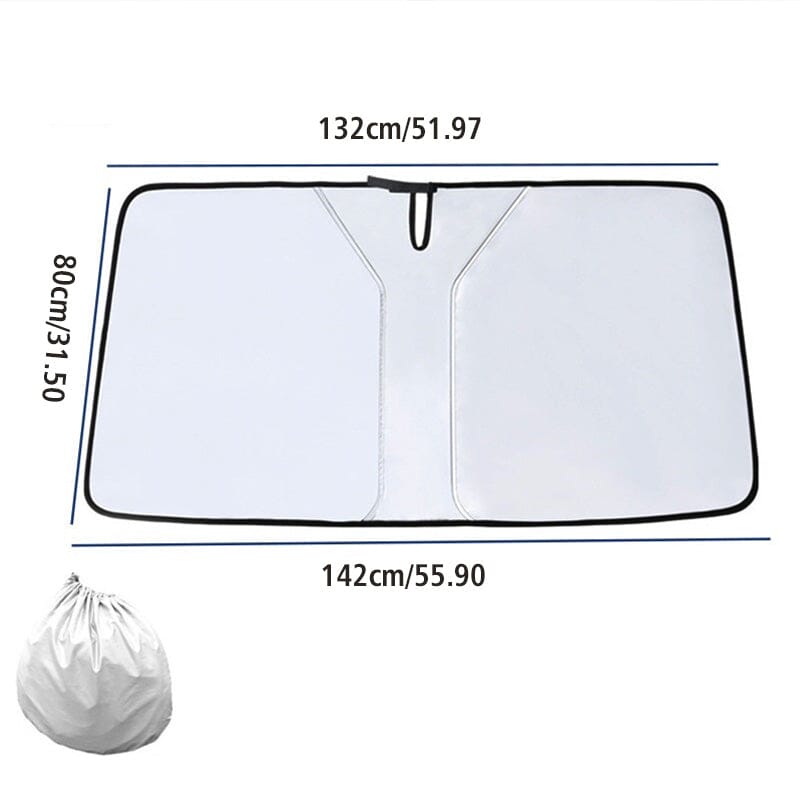 Windshield Sunshade Foldable Sun Visor | Karnz
