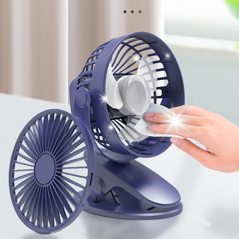 Skanto | Clip-Type USB Rechargeable Mini Fan