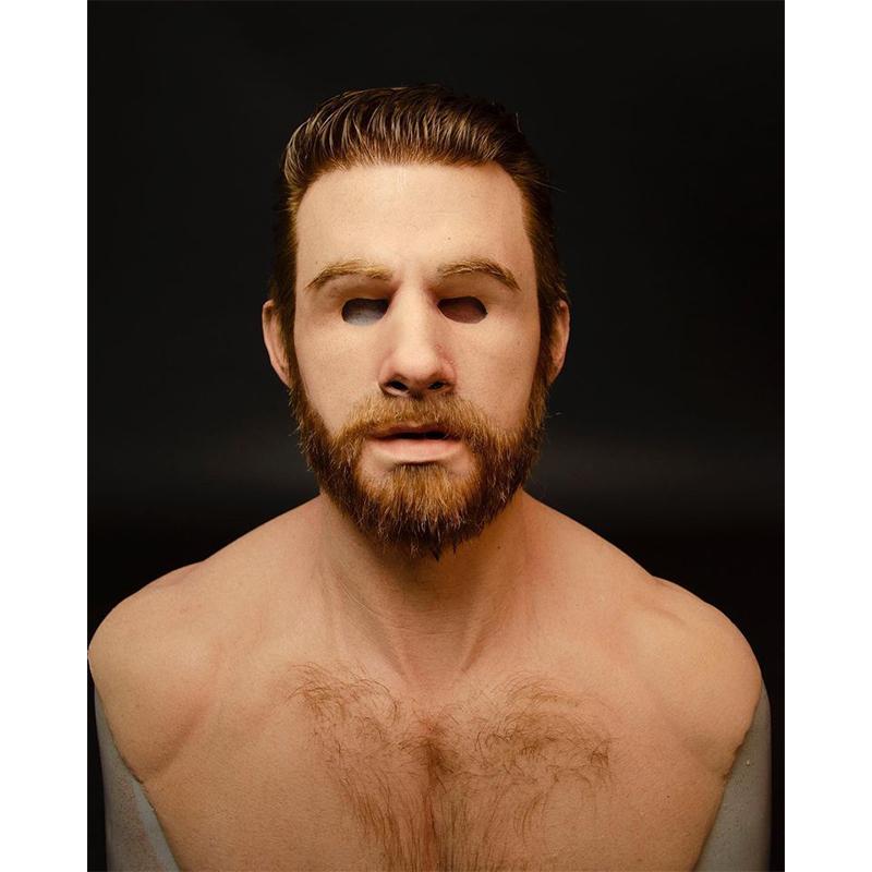 Hyperrealistic skin-safe Mask