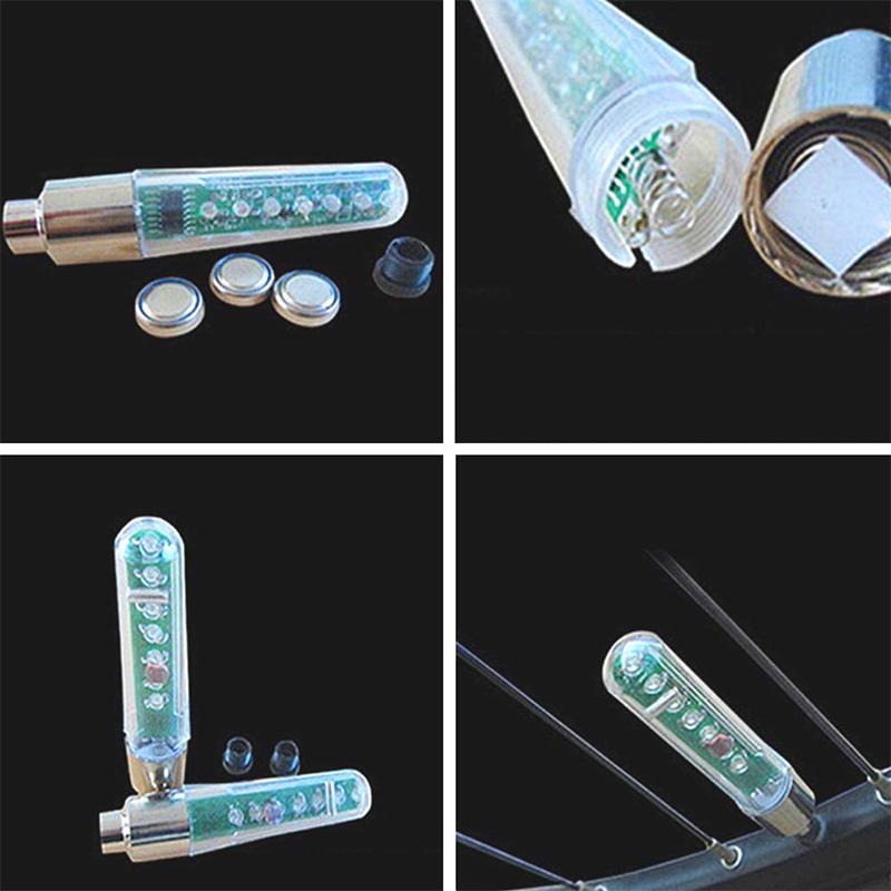Skanto | LED Bike Tire Light with Text Display – Waterproof for Increased Safety