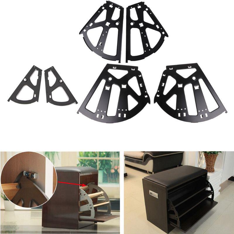 Hinges for shoe cabinet, folding frame