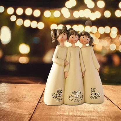 Skanto | Friendship Celebration Gift Statue - Hand-Painted Sculpture Ornament
