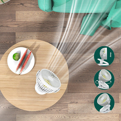 Skanto | Clip-Type USB Rechargeable Mini Fan