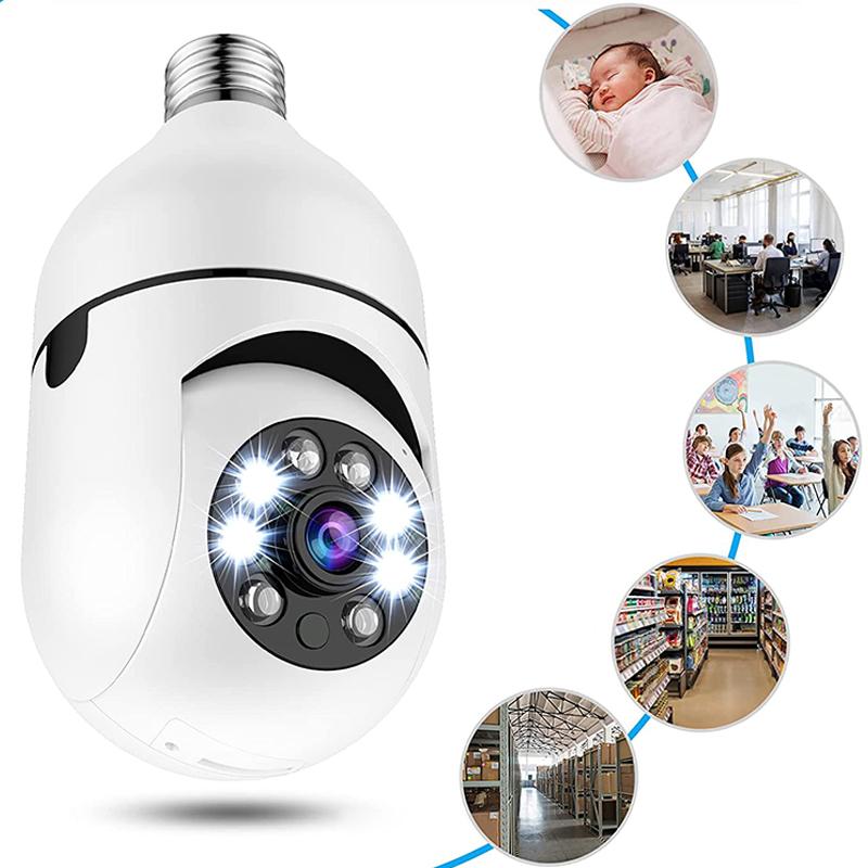 Intelligent wireless WiFi full-color camera with light bulb | Brehn