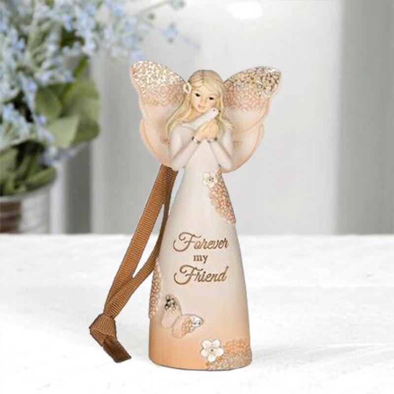 Skanto | Friendship Celebration Gift Statue - Hand-Painted Sculpture Ornament
