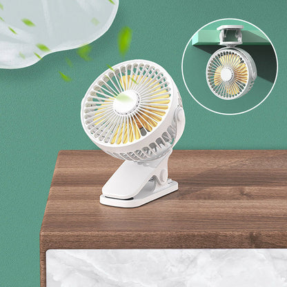 Skanto | Clip-Type USB Rechargeable Mini Fan