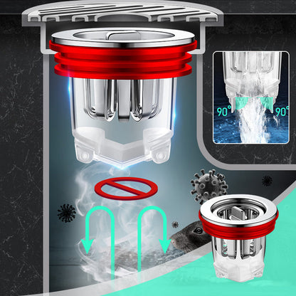 BowLift | Magnetic odor-neutralizing floor drain core