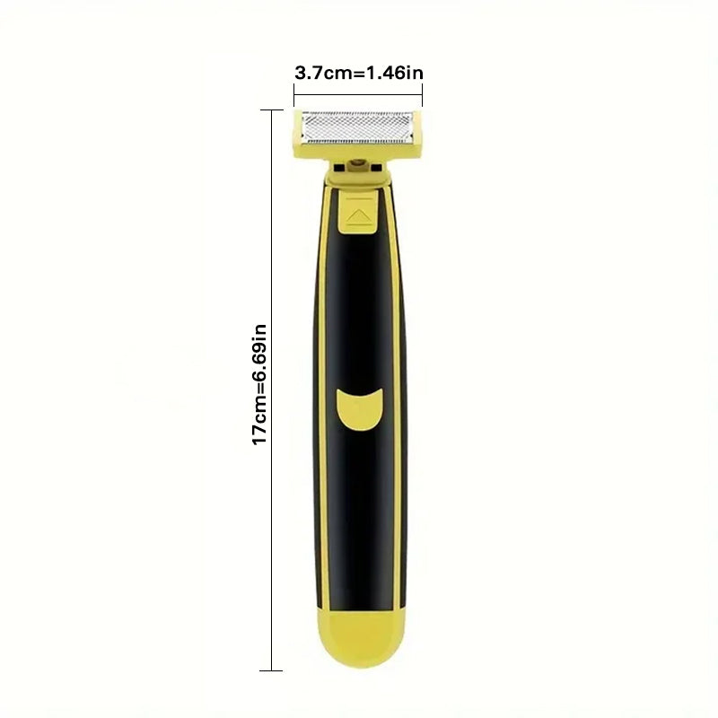 Full-body wet and dry shaver