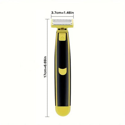 Full-body wet and dry shaver