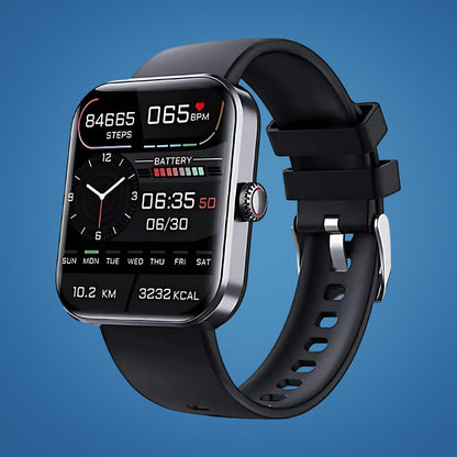 Glucowatch | Non-invasive Blood Sugar Smartwatch – Real-time Monitoring, Trend Tracking & Personalized Notifications Karnz