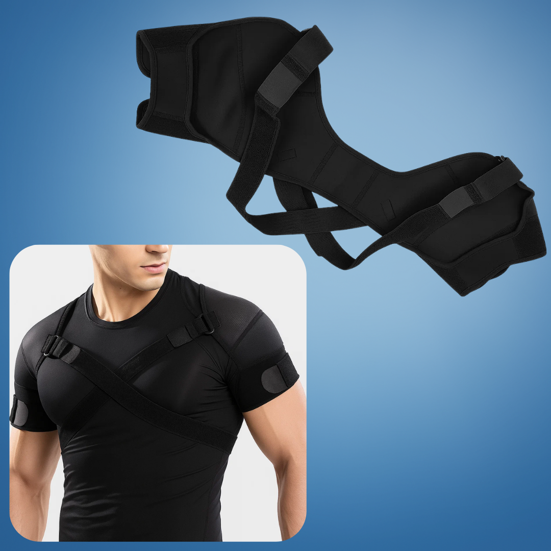 Cross-Compression Stability – Breathable Mesh Comfort – Relieves Shoulder Pain & Improves Posture Bowlift