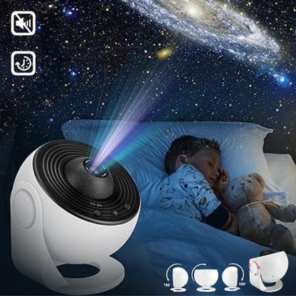 Skanto | Galaxy Projector with 360° Rotation - Amazing Room-Wide Night Sky View