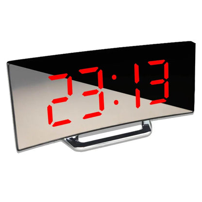 Skanto | Curved LED Digital Alarm Clock in Modern Style