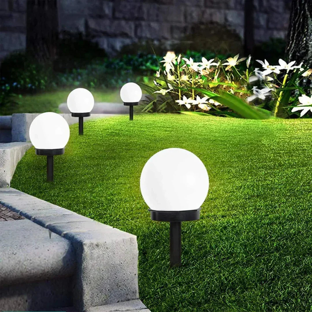 Skanto | 3-Piece Waterproof LED Solar Light Set for Garden