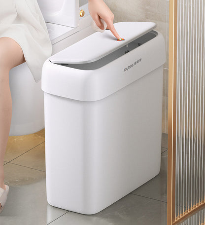 Sandsberg® Narrow Bathroom Trash Can with Lid Z39