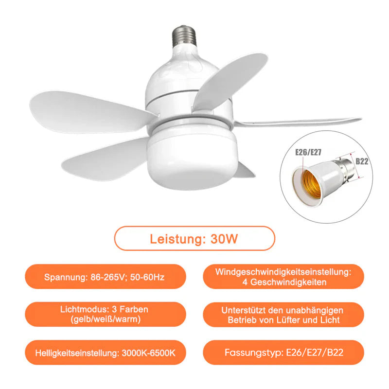 Skanto | Skanto Ceiling Fan with Light