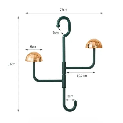 BowLift | 360° Redating Hanging Storage – Elegant Organizer for Clothing, Hats & Accessories