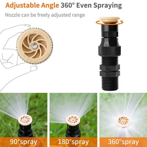 360° Adjustable Garden Sprinkler – Adjustable Irrigation