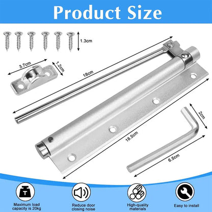 BowLift | Automatic door hinge with self-reset – Safe & Quiet