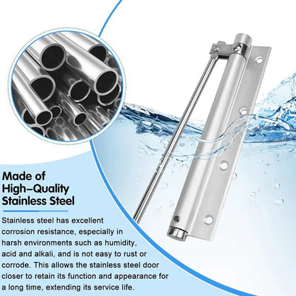 BowLift | Automatic door hinge with self-reset – Safe & Quiet