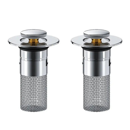 BowLift | Stainless Steel Pop-Up Drain Strainer for Effortless Clog Prevention