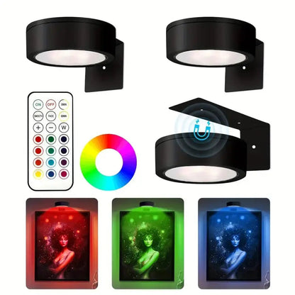 BowLift | Magnetic LED Picture Light – Cordless, Dimmable & Rechargeable