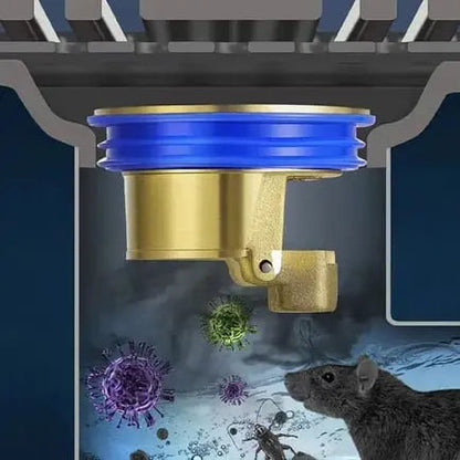 BowLift | Brass drain core – Odor stopper & hair strainer for floor drains