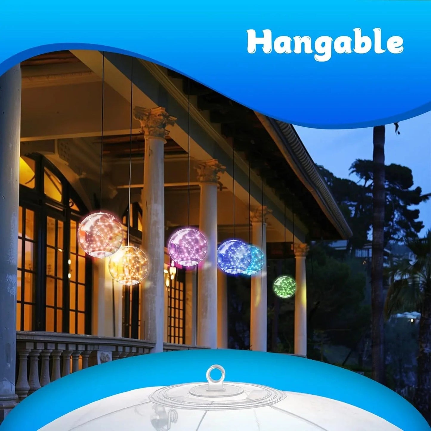BowLift | Solar Floating Pool Lights – Waterproof & Color Changing