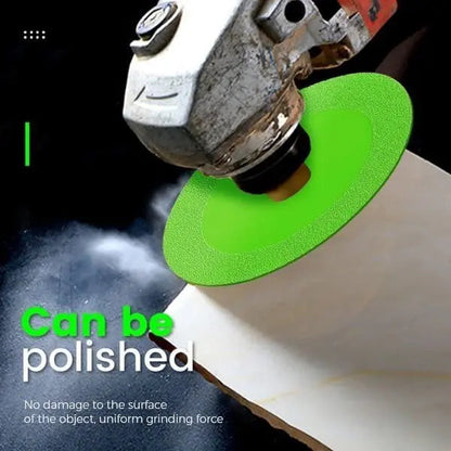 Ultra-thin diamond glass cutting disc