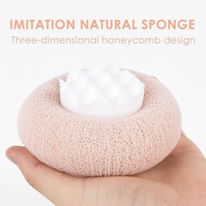 BowLift | Super soft sunflower peeling bath sponge