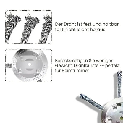 BowLift | Durable steel grass cutting head for precise cutting