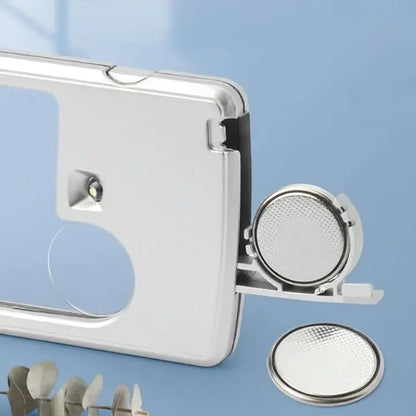BowLift | Reading Aid Magnifier with LED – 5x Magnification, glare-free & portable