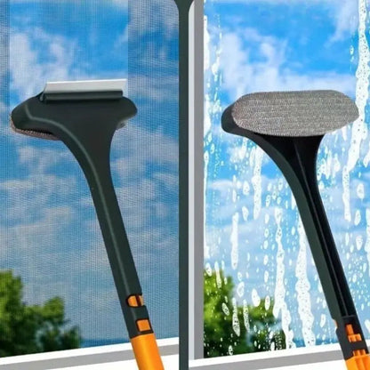 BowLift | Multifunctional Cleaning Brush for Glass and Insect Screens – Dry/Wet