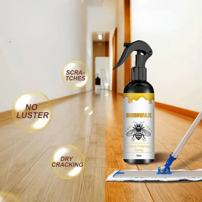 Natural Beeswax Care Spray – Non-Toxic Wood Polish