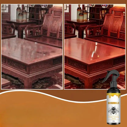 Natural Beeswax Care Spray – Non-toxic Wood Polish