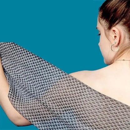 Exfoliating Shower Towel – Exfoliating care for face & body