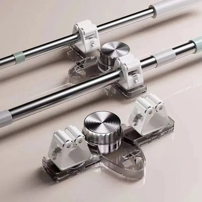 BowLift | Strong broom holder without drilling – Space-saving & safe storage