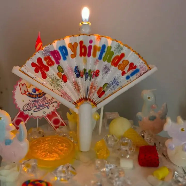 BowLift | Surprise Pop-up Fan Candle Topper