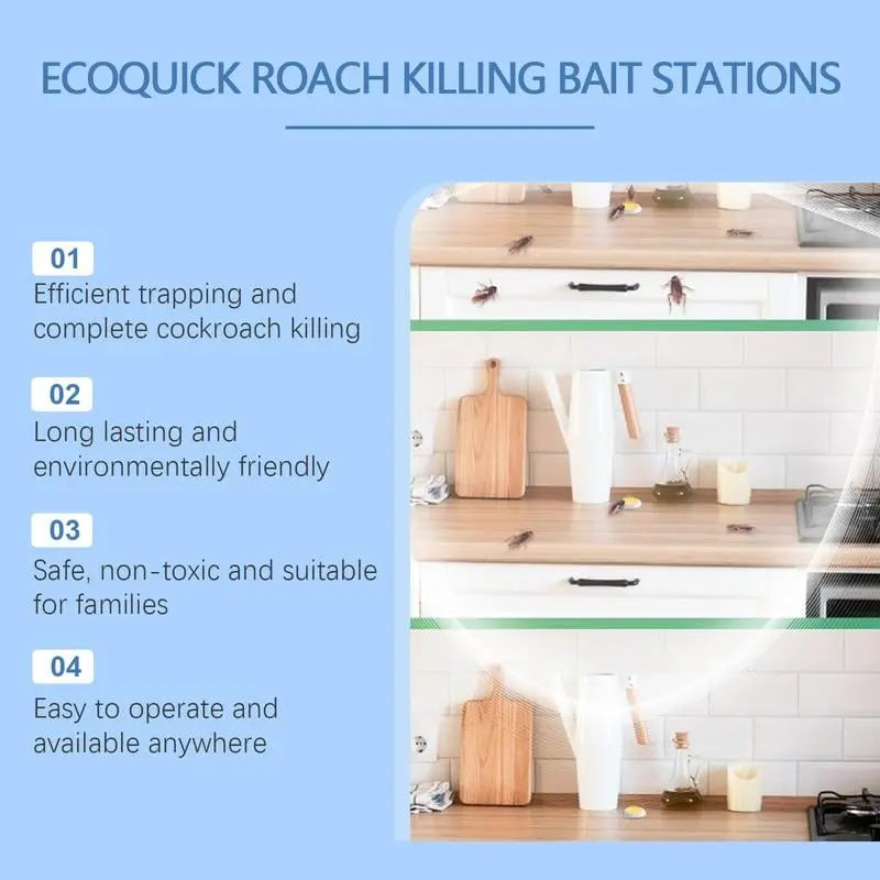 BowLift | Non-toxic cockroach traps with long-lasting effect